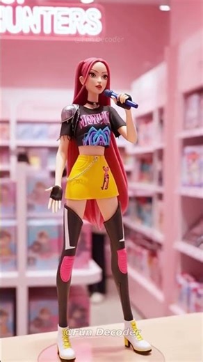 Huntrix AI Figurine Blind Box. 헌트릭스 AI 피규어 블라인드 박스. #huntrix #kpop