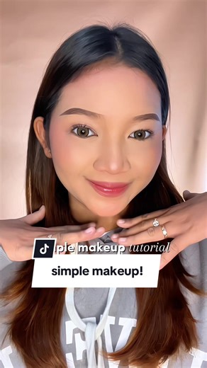 simple makeup tutorial💓 #onepccruby #makeup #beauty #makeuphacks #beautyhacks