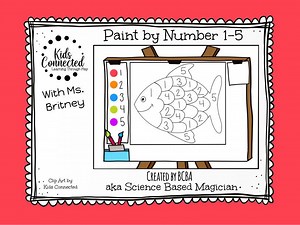 Paint By Number: 1-5 (Fish)