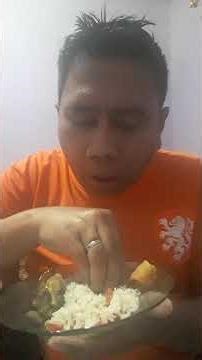 makan terong goreng serasa makan ayam mantab enak👍😁😂😘🙏🤲♥️