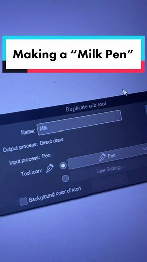 Creating Custom Milk Brushes in Clip Studio Paint