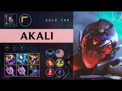 Akali Top vs Heimerdinger - NA Diamond Patch 25.24