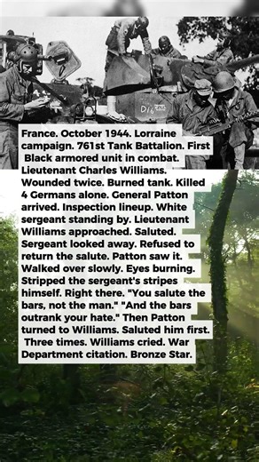 What Patton Did When a White Sergeant Refused to Salute a Black Lieutenant | Military History Talks
