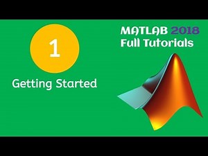 MATLAB Tutorial for Beginners 1 - MATLAB Introduction and Getting Started