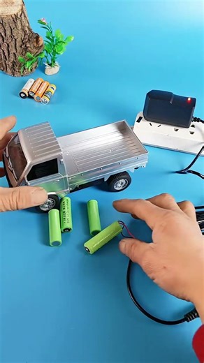 “No more AA batteries 🔋❌ Power it directly!” #NanoTechByte #BatteryEliminator