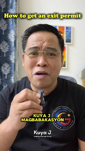 How to get your exit permit? #OFW | Kuya J
