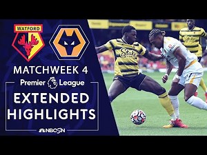 Watford v. Wolves | PREMIER LEAGUE HIGHLIGHTS | 9/11/2021 | NBC Sports