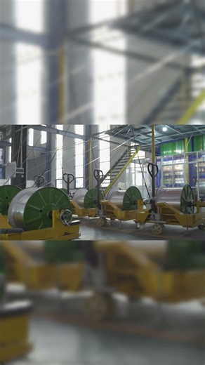 Enameled wire production process. #lpindustry #wire #awg #motor