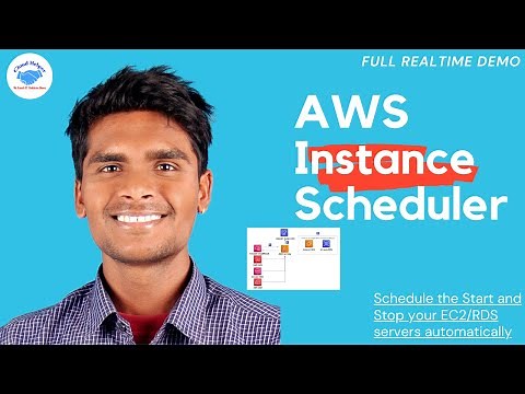 AWS Instance Scheduler (Start/Stop EC2 & RDS instances automatically) - Full Real-time Demo.