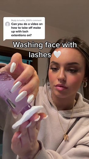 Washing Face with Eyelash Extensions: Gentle Routine