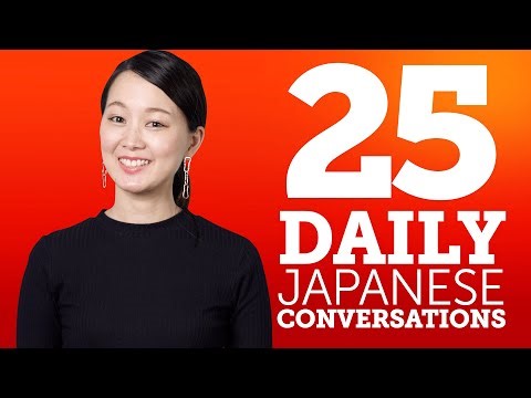25 Daily Japanese Conversations - Learn Basic Japanese Phrases