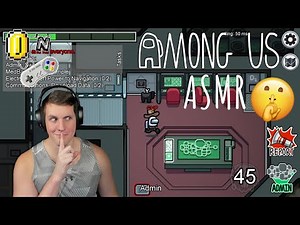 ASMR Among Us Super Tingly Imposter Gameplay With Keyboard Sounds + Whispering