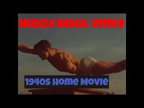 THE ORIGINAL MUSCLE BEACH SANTA MONICA, CALIFORNIA ACROBATIC EXHIBITION PHYSICAL FITNESS XD60444