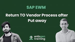 Return to Vendor Process After Put Away in SAP EWM with Return Purchase Order (PO) | Shariq Abbas