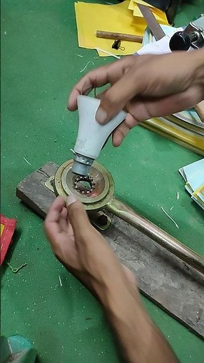 B22 Cap Punching Machine. LED bulb B22 cap punching. #reels #led #b22_cap