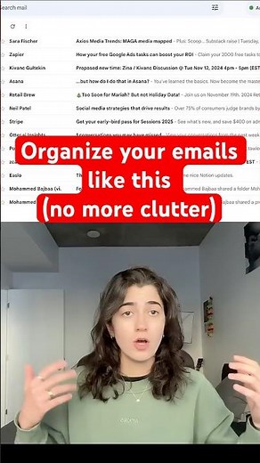 How to Easily Filter Your Emails! #emailtips #productivityhacks