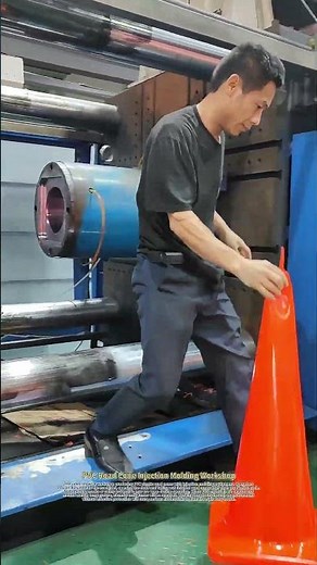 The Whole Process of PVC Traffic Cones Injection Molding Production