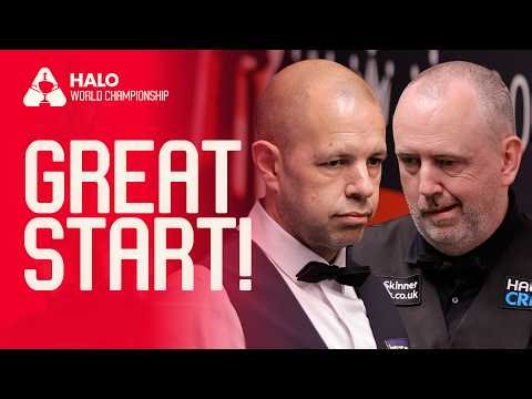WELCOME TO ROUND 2! Barry Hawkins vs Mark Williams | Halo World Championship 2026