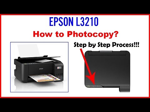 how to use photocopy in Epson L3210 | Tutorial 2023 🙂