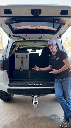 Installed drawer system in my 4Runner! Subscribe and stick around for a more in depth run through and use of the drawers! #wheelsfeelsusa #4runner #overland #wheelsfeels #trdoffroad