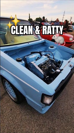 🌼 Diesel Daisy VW Rabbit Pickup Walkaround #truck #carshow #volkswagen