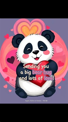 24K views · 657 reactions | Sending you a big bear hug and lots of love! #BearHug #SendingLove #BigHug #HeartToHeart #HugInAPost #WarmWishes #FeelTheLove #VirtualHug #SpreadKindness #AllMyLove #SweetMoment #LoveAndLight #EmotionalSupport #YouAreLoved #FromMyHeartToYours | Angels, Fairies & Cherubs ~ Oh My | Facebook