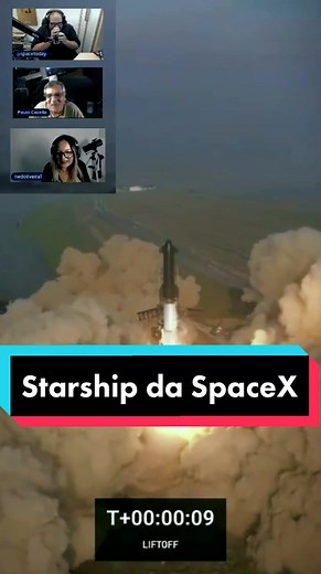 Lançamento do Foguete Starship da SpaceX