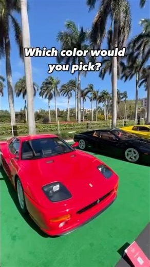 Feast your eyes on this stunning lineup of Ferrari 512Ms!