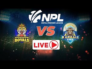 LIVE: SUDURPASCHIM ROYALS VS KARNALI YAKS | Nepal Premier League 2024| TU Cricket Ground #npl2024