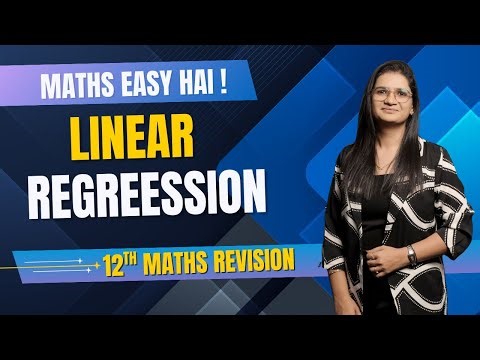12th Maths MH Board | Linear Regression | Easy Method | Step by Step | Maths Easy Hai