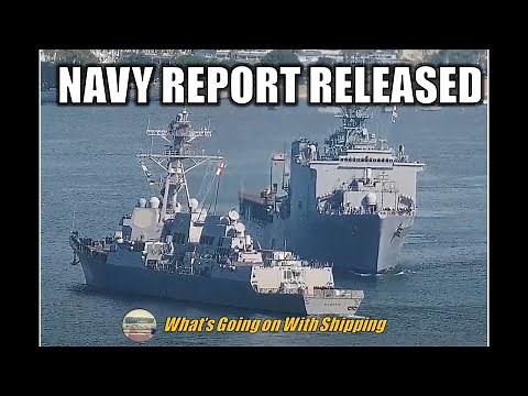 Navy Report Released on Near-Miss Between USS Harpers Ferry and Momsen