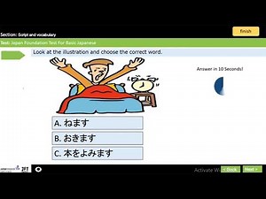 script and vacbulary jft basic a2 test 2025 full model test 2025 with answer