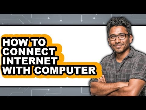 How to Connect Internet with Computer (only Way)