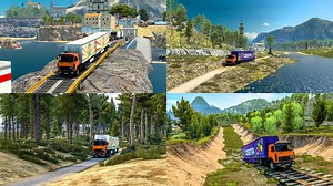 DSL Map Mod von Black Dragon [Extreme Roads] 1.43 ETS2 - ETS2 / ATS Mod