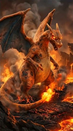 Kanto Pokemon in real life: Charmander-Charmeleon-Charizard evolution #pokemon #pokemonirl