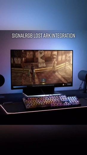 Dive into the epic lore of Arkesia while using the new Lost Ark RGB integration. #signalrgb #lostark #rgb #rgbkeyboard #rgbsetup #rgbpc #pcgamer #whirlwindfx #pcmr #gamer #pcgaming #corsair #razer #logitech #steelseries #hyperx #asus #evga