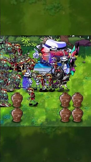 PvZ Fusion 3.7 - Epic Plant Vase Breaker Vs Two Zombie Vave Breakers - P6 #shorts #pvz #pvzfusion