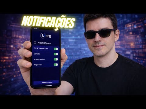 COMO ATIVAR AS NOTIFICAÇÕES DO BANCO BTG PELO CELULAR 📱🔔