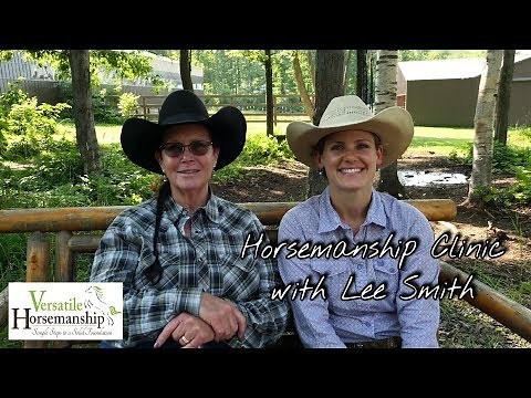 Horsemanship Clinic With Lee Smith