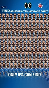 369K views · 937 reactions |  Cricket Alert! Can You Find Abhishek Sharma  Yashasvi Jaiswal & Rohit Sharma?  #AbhishekSharma #YashasviJaiswal #rohitsharma #cricketlovers #cricket | Dream Comparison | Facebook
