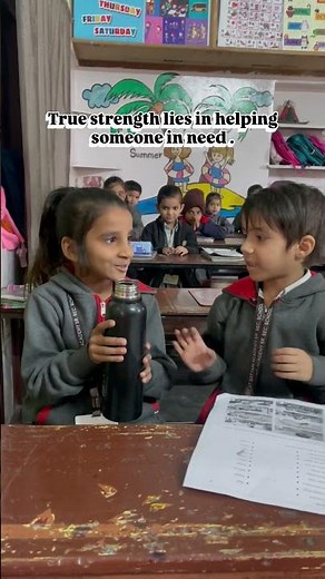 We don’t just teach from books - we teach from the heart ❤️ @greatsatyamacademy #school #jdp