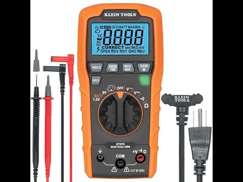 Klein Tools ET270: Digital Multi-Tester Review - Pros & Cons - Klein Tools ET270
