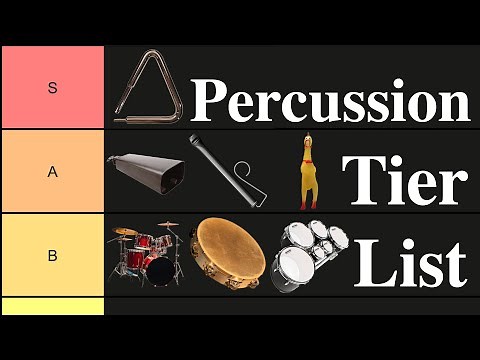Ranking Every Percussion Instrument (HARDEST to EASIEST)