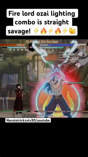 Fire Lord Ozai Lightning combo is saucey clean!!! 🔥⚡️🔥⚡️🔥⚡️ #avatarlegends #shorts