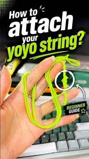 How to attach your yoyo string? #magicyoyo #tutorial #yoyo #easy #howto