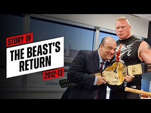 Story of Brock Lesnar’s WWE return (2012-13)