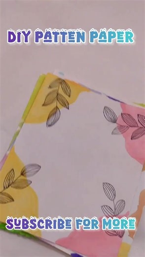DIY patten paper #craft #diy#parttenpaperideas