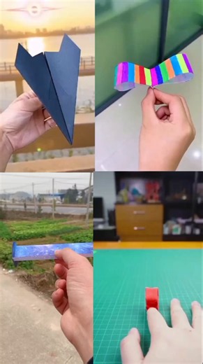 diy easy 4 types of paper craft /origami paper use/#diy #craft #howto #tutorial #papercraft
