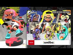 Splatoon 3 - amiibo Support Features (+ New Splatoon 3 amiibos)