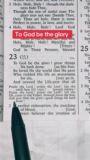 To God Be the Glory: A Timeless Hymn for Worship